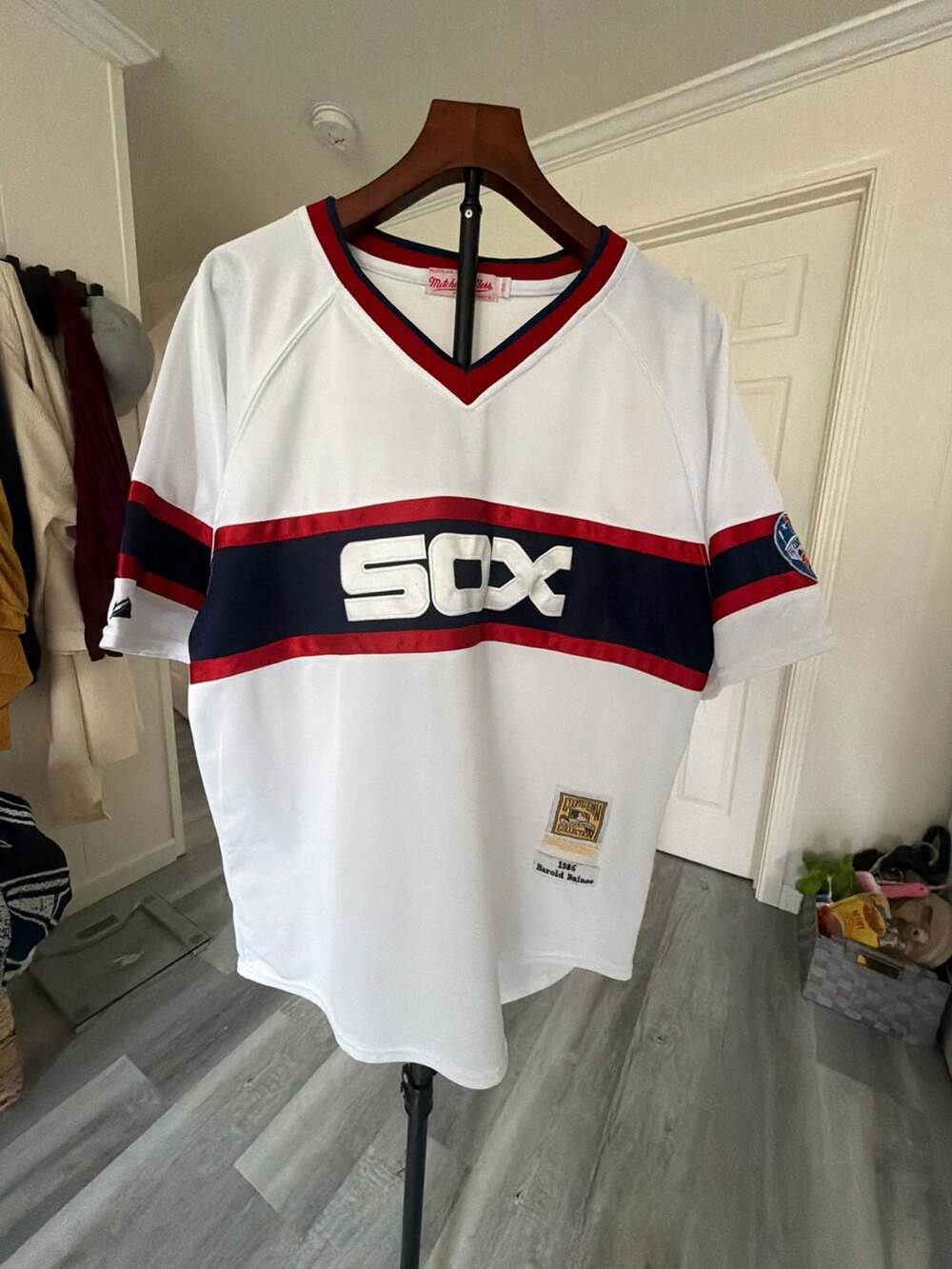 Mitchell & Ness Chicago White Sox 1985 Harold Baines Jersey Size 50